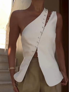 Blusa Cropped Ombro Geneva