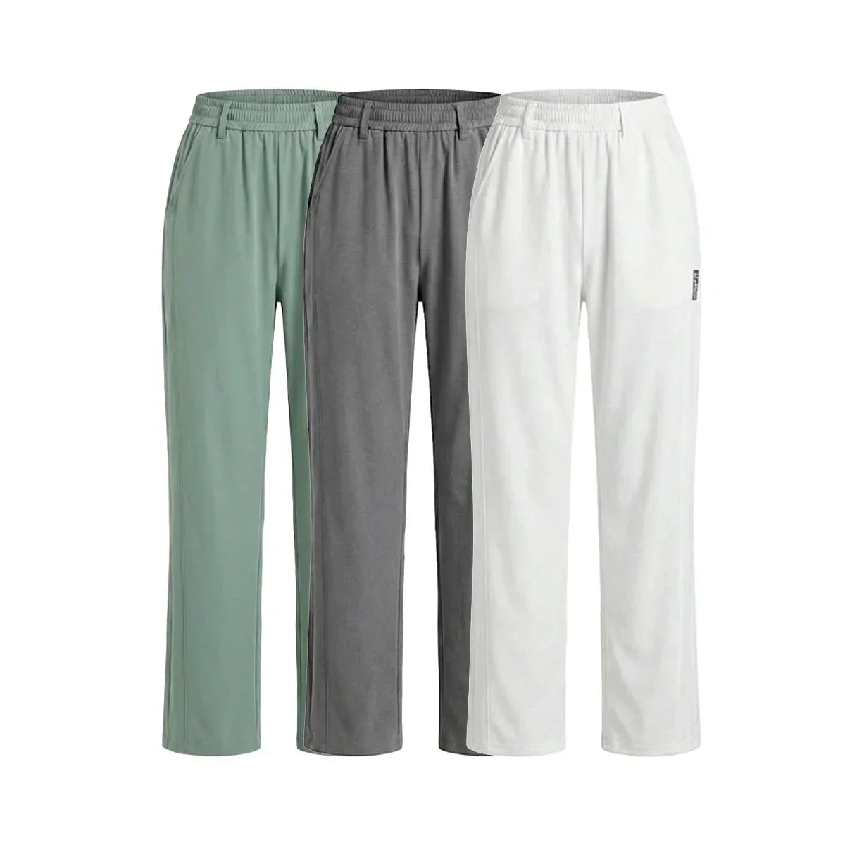 Kit 3 Calças Femininas Aurora em Malha Seda Gelo