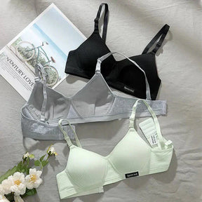 Kit 5 Sutiãs Femininos Comfort Belt em Algodão