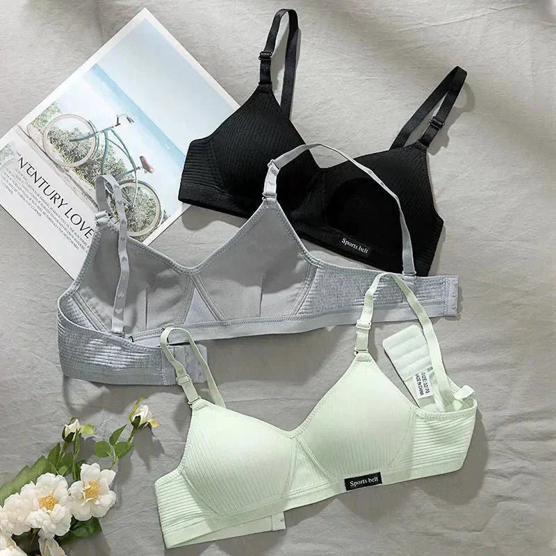 Kit 5 Sutiãs Femininos Comfort Belt em Algodão