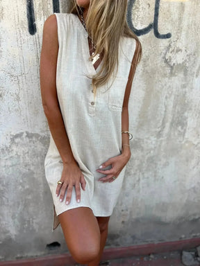 Vestido Feminino Charlotte em Linho Premium