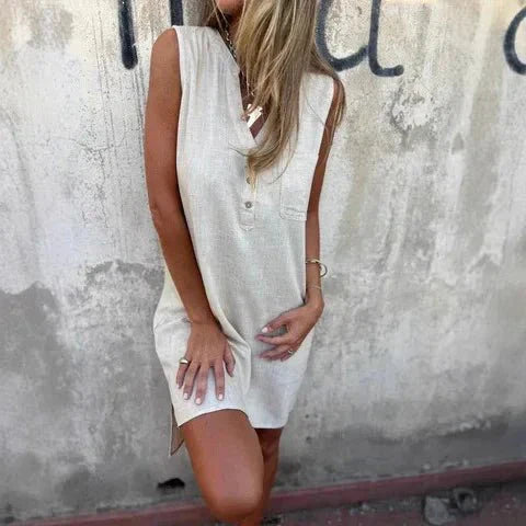 Vestido Feminino Charlotte em Linho Premium